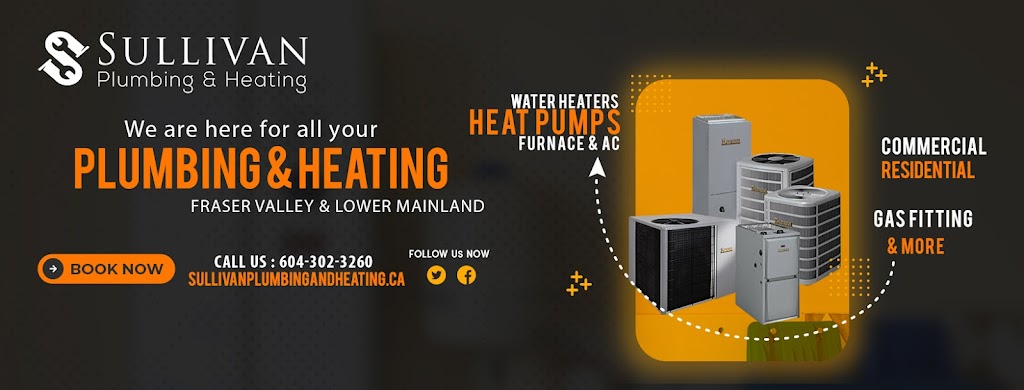 Sullivan Plumbing & Heating | 35274 Belanger Dr, Abbotsford, BC V3G 1K2, Canada | Phone: (604) 302-3260