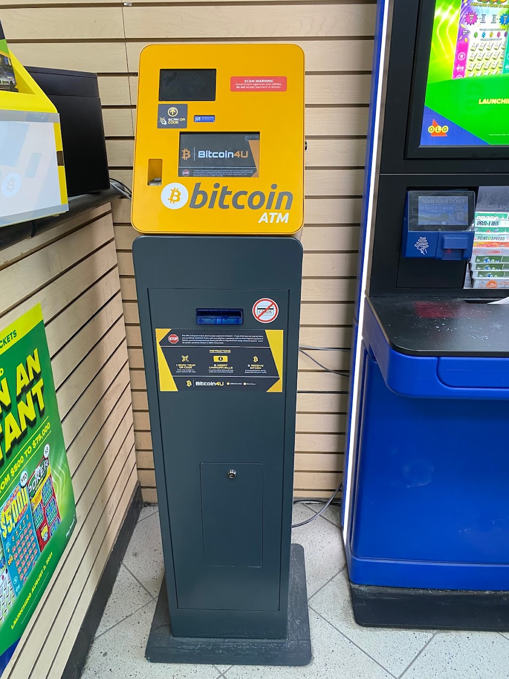 Bitcoin4U Bitcoin ATM | Best Ways Convenience, 302 Wellington St E, Aurora, ON L4G 1J5, Canada | Phone: (905) 841-9538