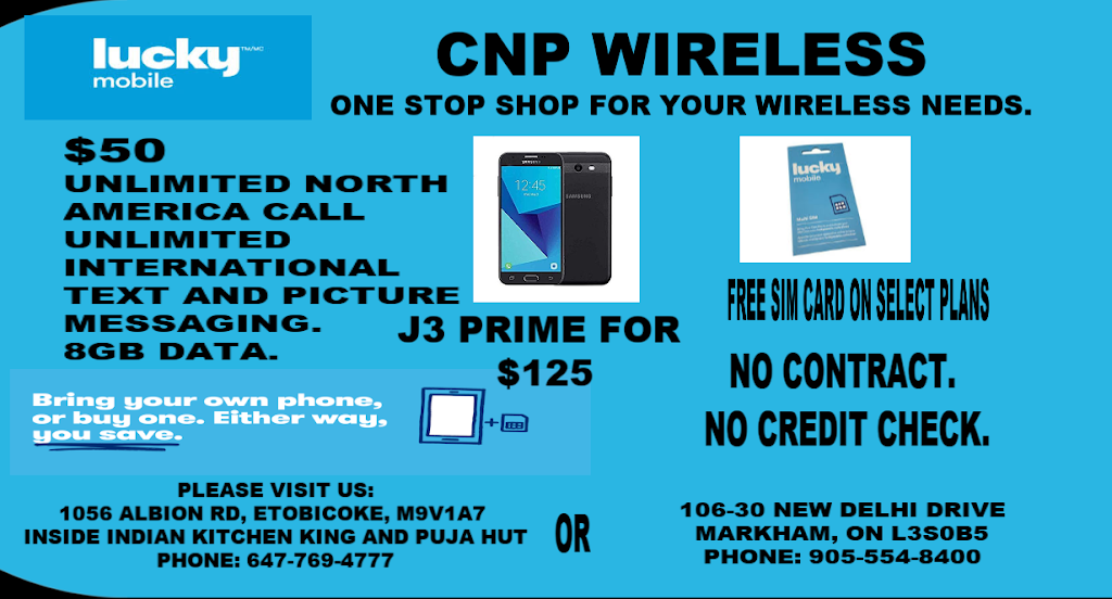 CNP WIRELESS | 2200 Martin Grove Rd K2, Etobicoke, ON M9V 5H9, Canada | Phone: (647) 769-4777