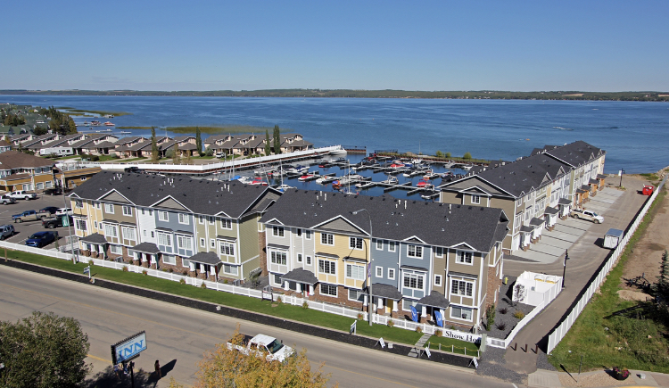 WatersEdge Marina Development | 5210 Lakeshore Dr #114, Sylvan Lake, AB T4S 0M6, Canada | Phone: (403) 864-4045