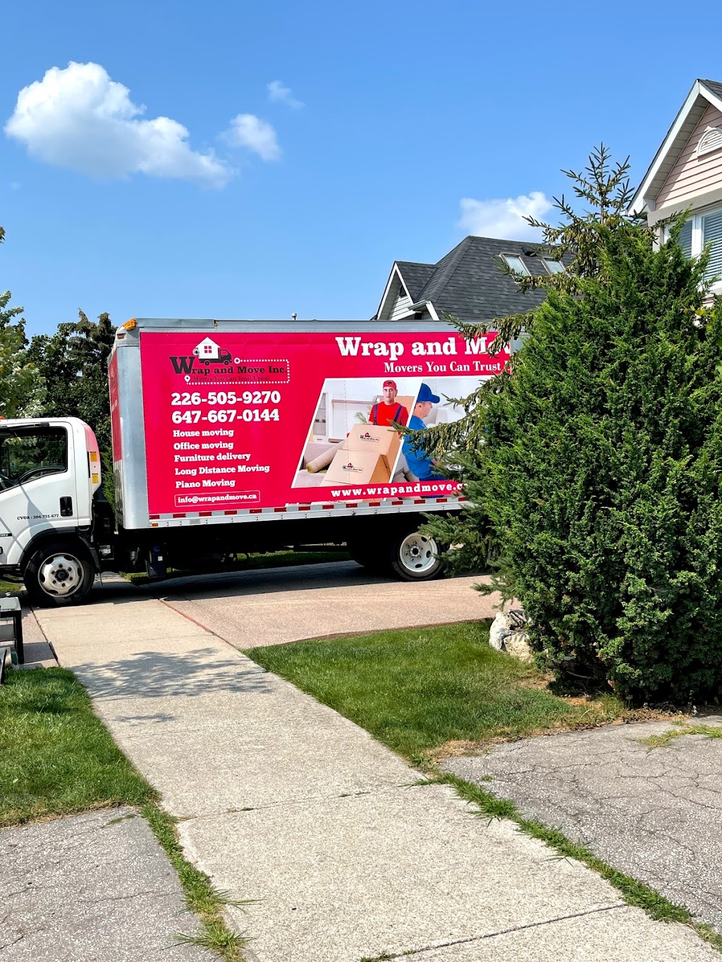 Wrap and move inc | 28 Zachary Dr, Brampton, ON L7A 1H4, Canada | Phone: (226) 505-9270
