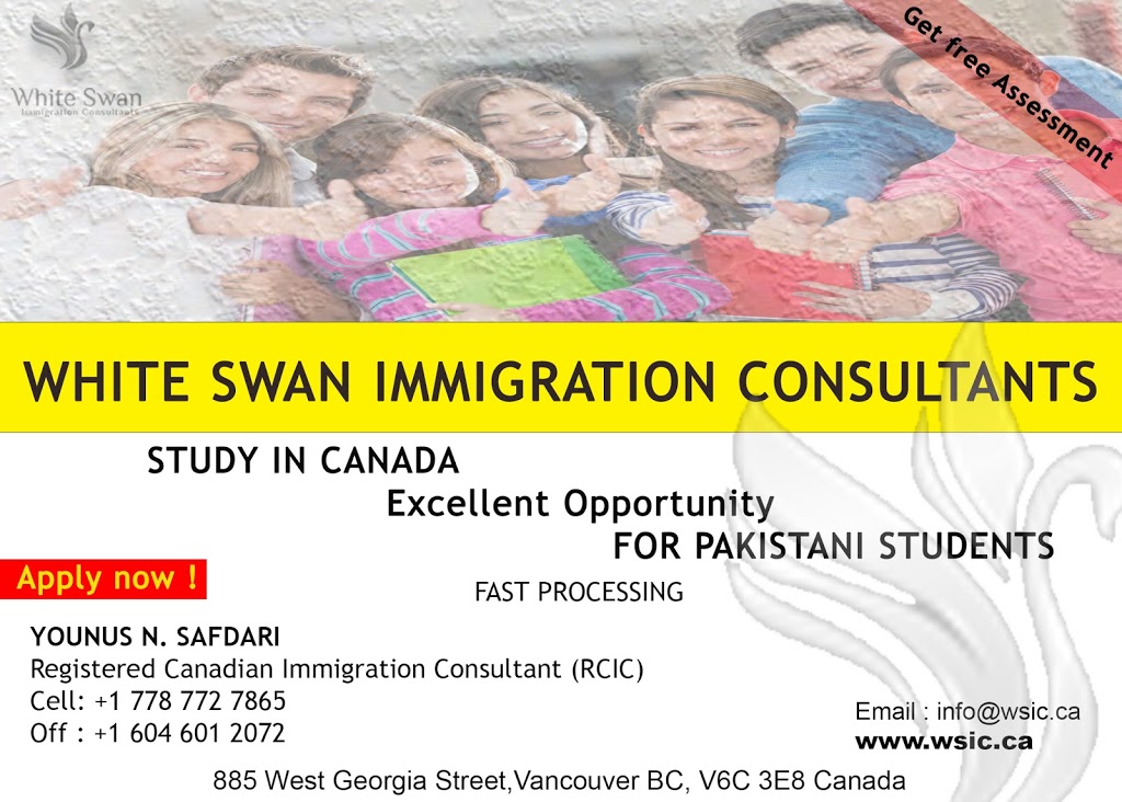 White Swan Immigration Consultants | 5700 Arcadia Rd Unit 110, Richmond, BC V6X 2G9, Canada | Phone: (778) 772-7865