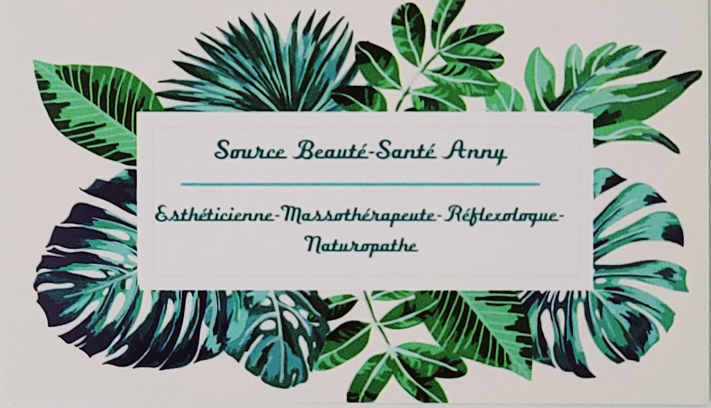 Source Beauté-Santé Anny | 16535 Rue du Jade, Mirabel, QC J7N 0J7, Canada | Phone: (514) 952-7042
