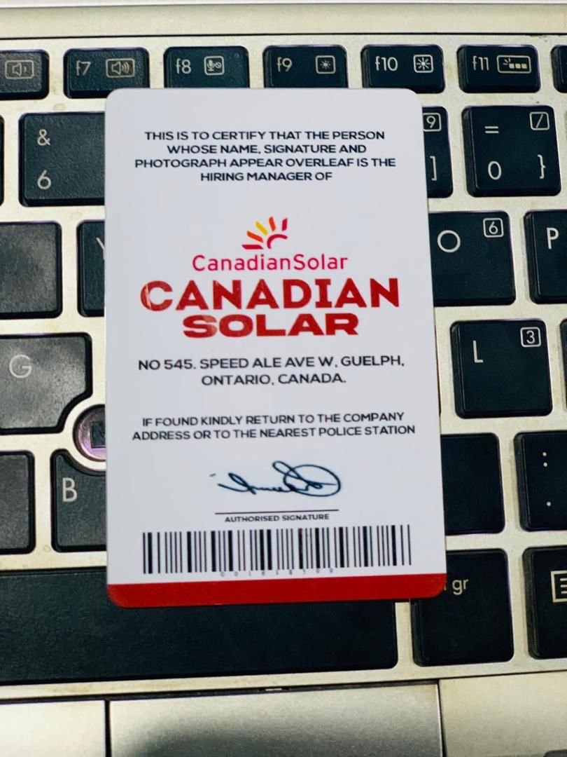 Canadian Solar Inc. (Headquarter) | 545 Speedvale Ave W, Guelph, ON N1K 1E6, Canada | Phone: (519) 837-1881