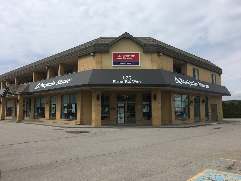 Benjamin Moore Paints - Colours And More, Burlington | 127 Plains Rd W, Burlington, ON L7T 1G1, Canada | Phone: (289) 245-1177