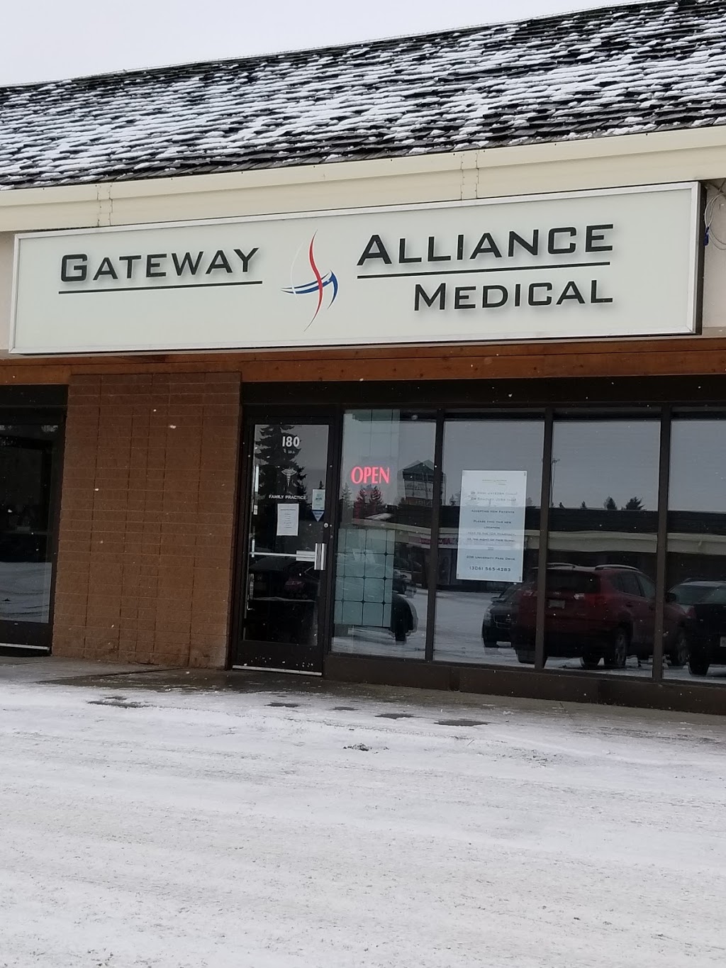 Gateway Alliance Medical Clinic | 180 University Park Dr, Regina, SK S4V 1A3, Canada | Phone: (306) 565-4283