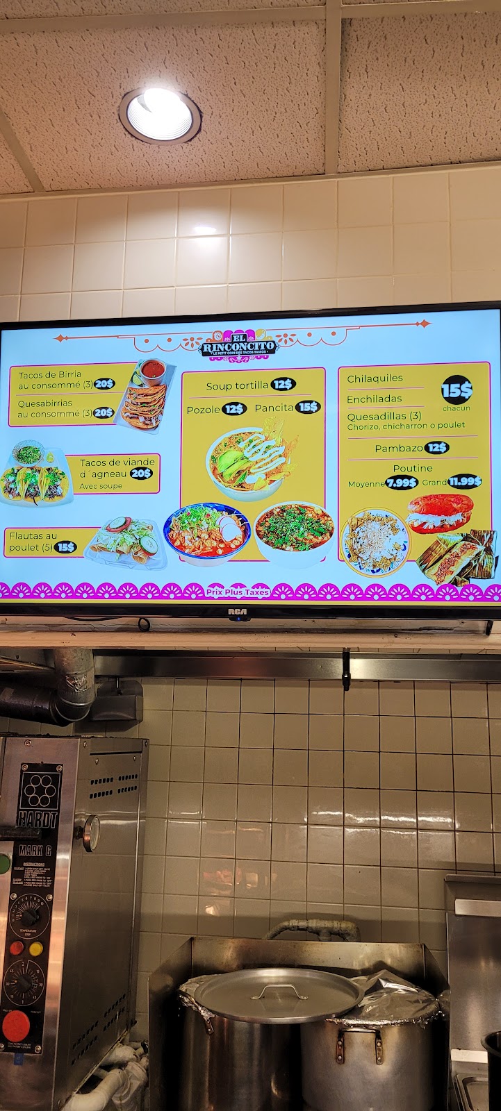 El Rinconcito - Laval | 3100 Blvd. de la Concorde E, Laval, QC H7E 2B8, Canada | Phone: (514) 622-7796