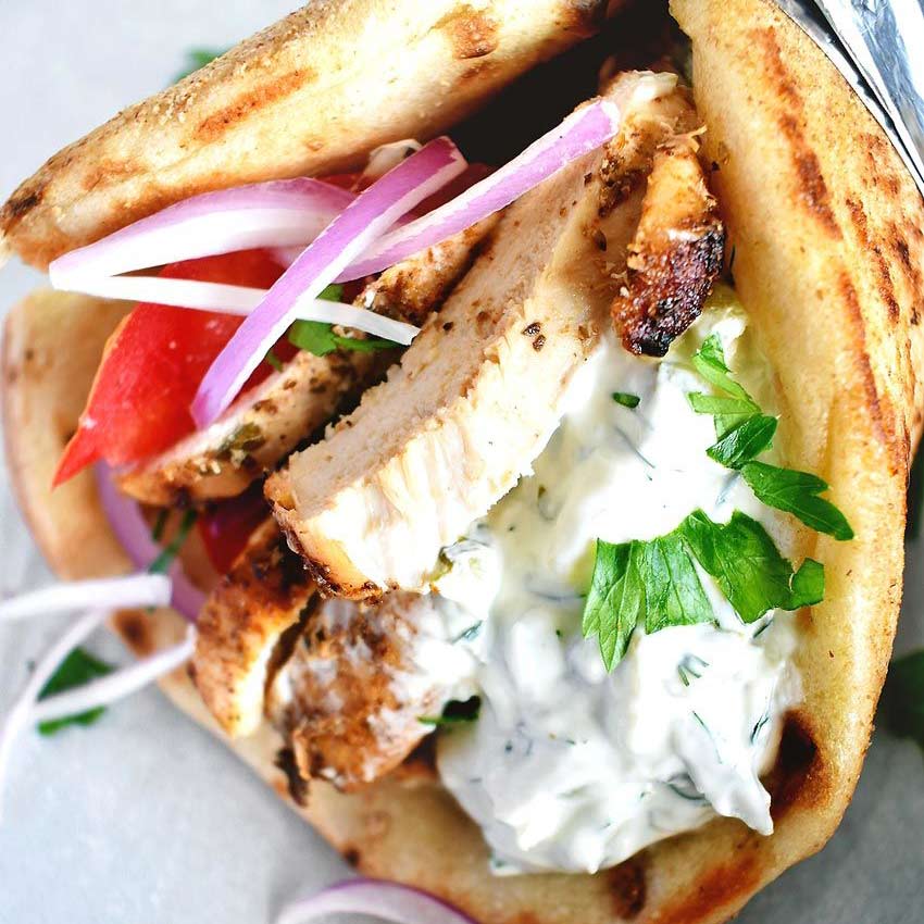Arahova Souvlaki Pointe-Claire | 46 Bd Brunswick Suite B, Pointe-Claire, QC H9B 2L3, Canada | Phone: (514) 695-9655