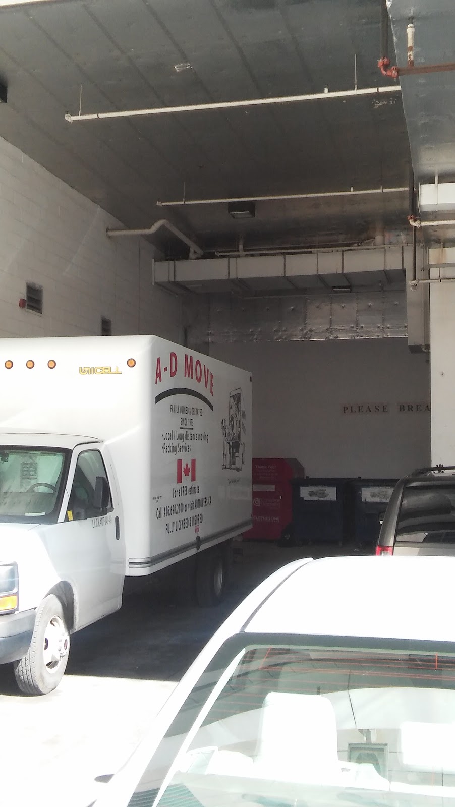 A & D MOVERS | 660 Eastern Ave, Toronto, ON M4M 3H1, Canada | Phone: (416) 690-2100