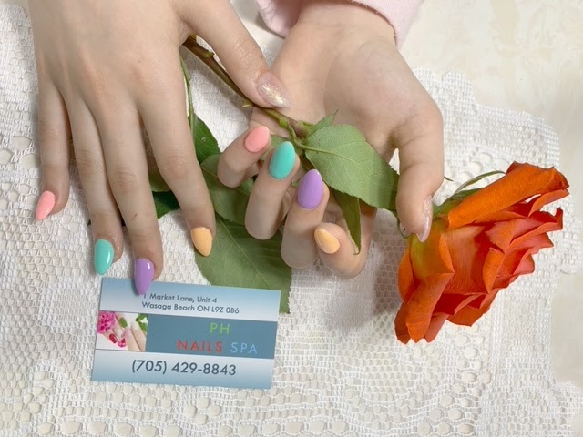PH Nails Spa | 1 Market Ln Unit 4, Wasaga Beach, ON L9Z 0B6, Canada | Phone: (705) 429-8843