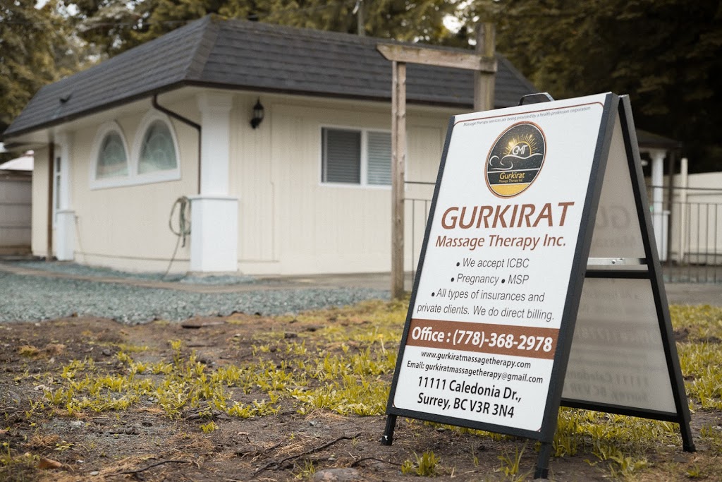 Gurkirat Massage Therapy Inc. | point of interest | 11111 Caledonia Dr, Surrey, BC V3R 3N4, Canada | 7783682978 OR +1 778-368-2978