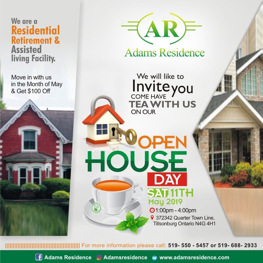 Adams Residence | 372342 Quarter Town Line, Tillsonburg, ON N4G 4H1, Canada | Phone: (519) 550-5457