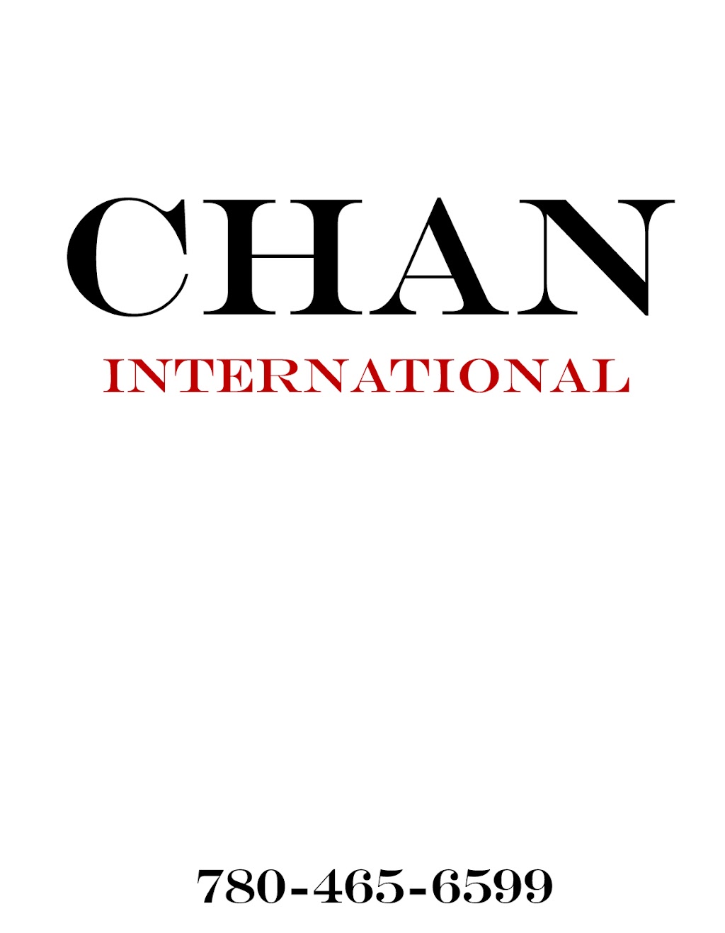 Chan International | Suite 2942, Phase I, West Edmonton Mall, 8882 170 St NW, Edmonton, AB T5T 3J7, Canada | Phone: (780) 465-6599