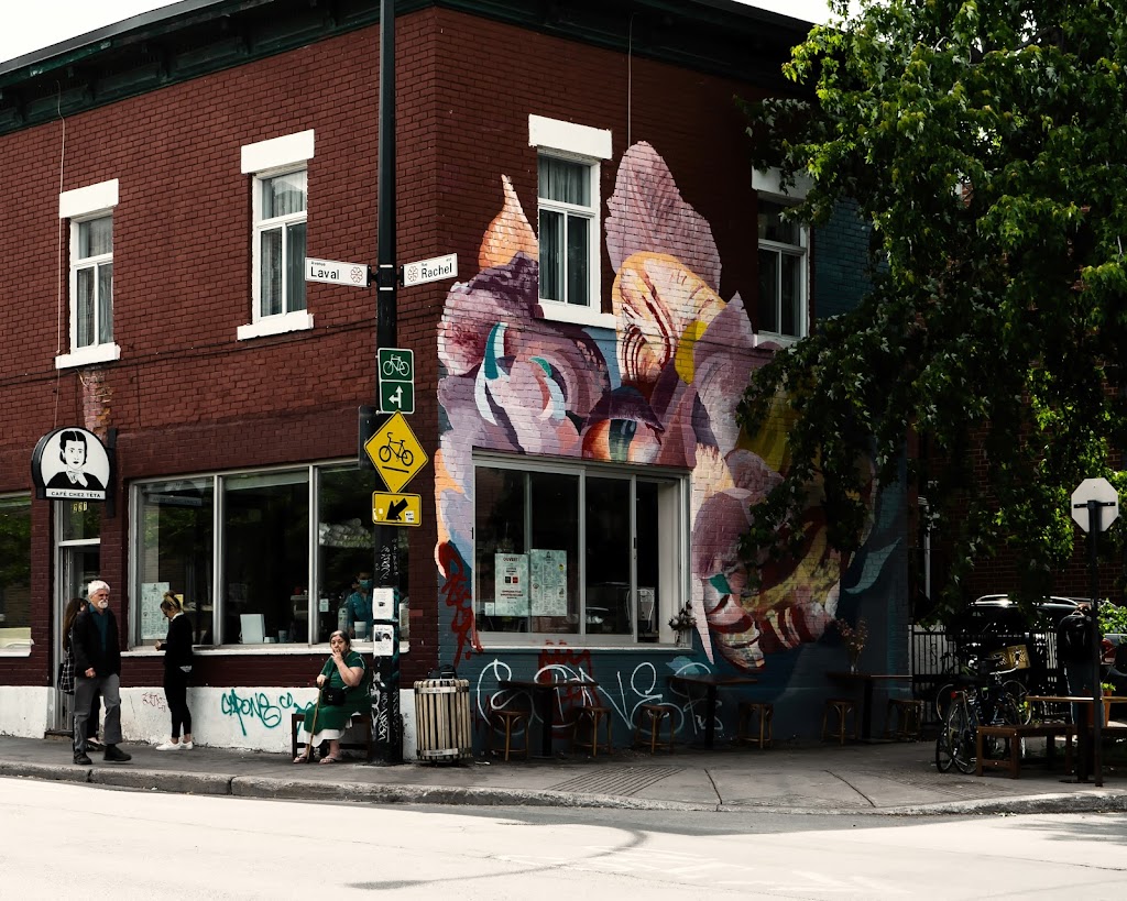 Café chez Téta | 227 Rue Rachel E, Montréal, QC H2W 1E4, Canada | Phone: (514) 845-5776