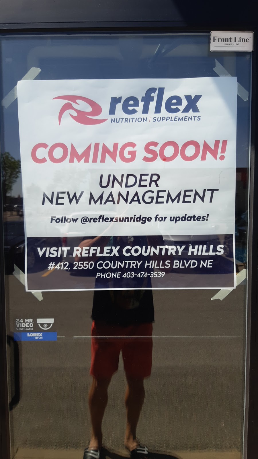 Reflex Supplements | 3221 Sunridge Way NE #130, Calgary, AB T1Y 7M4, Canada | Phone: (403) 475-3539