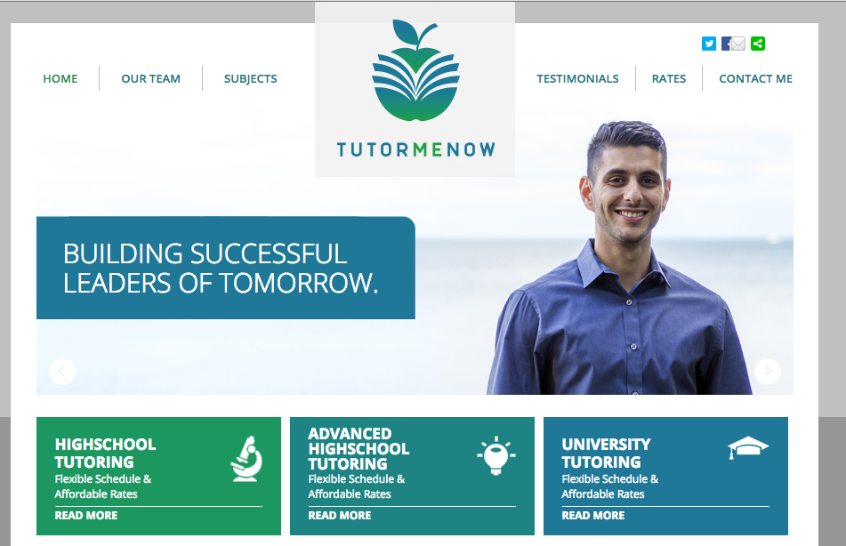 Tutor Me Now Kitchener Waterloo | 240 Rachel Crescent f, Kitchener, ON N2R 0E1, Canada | Phone: (647) 983-7803