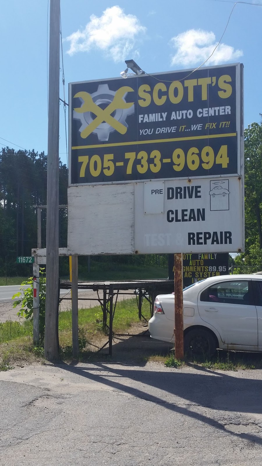 SCOTTS FAMILY AUTO CENTER | 11672 Simcoe County Rd 27, Midhurst, ON L9X 0M3, Canada | Phone: (705) 733-9694