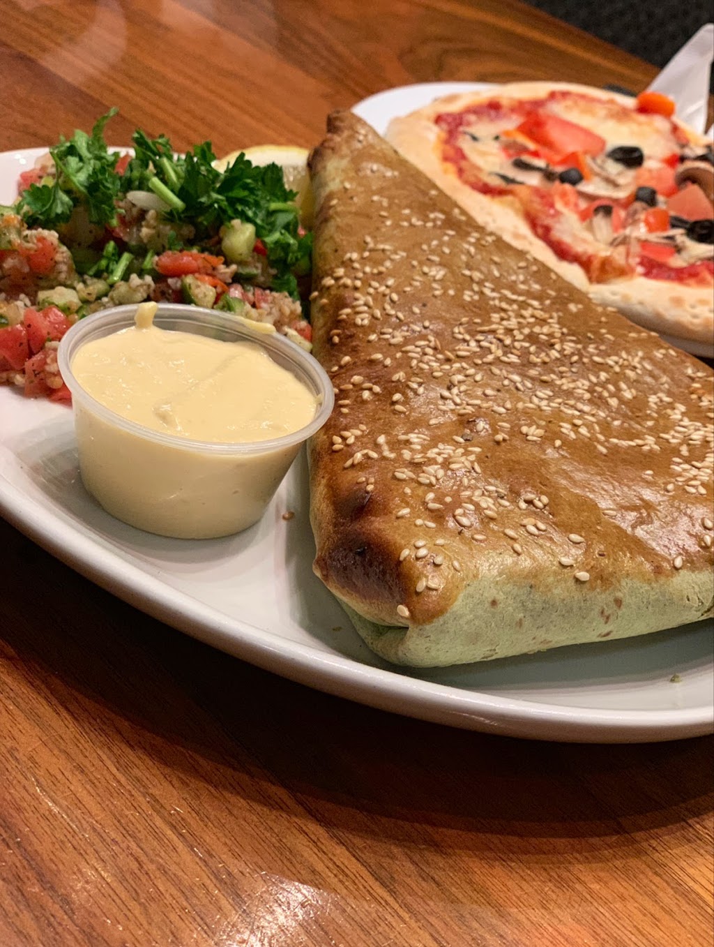 ALMADINA Woodstone Oven & Grill | 2 The Boardwalk #330, Waterloo, ON N2T 0A6, Canada | Phone: (519) 603-8111