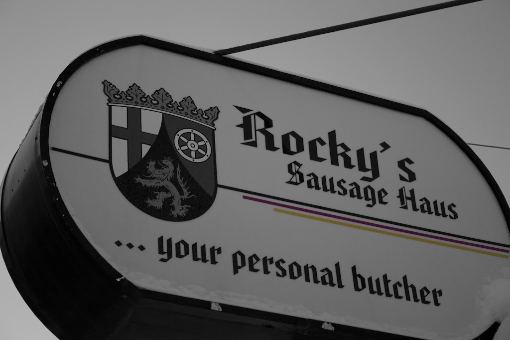 Rockys Sausage Haus | 64089 393 Ave E, Okotoks, AB T1S 0L1, Canada | Phone: (403) 266-2697