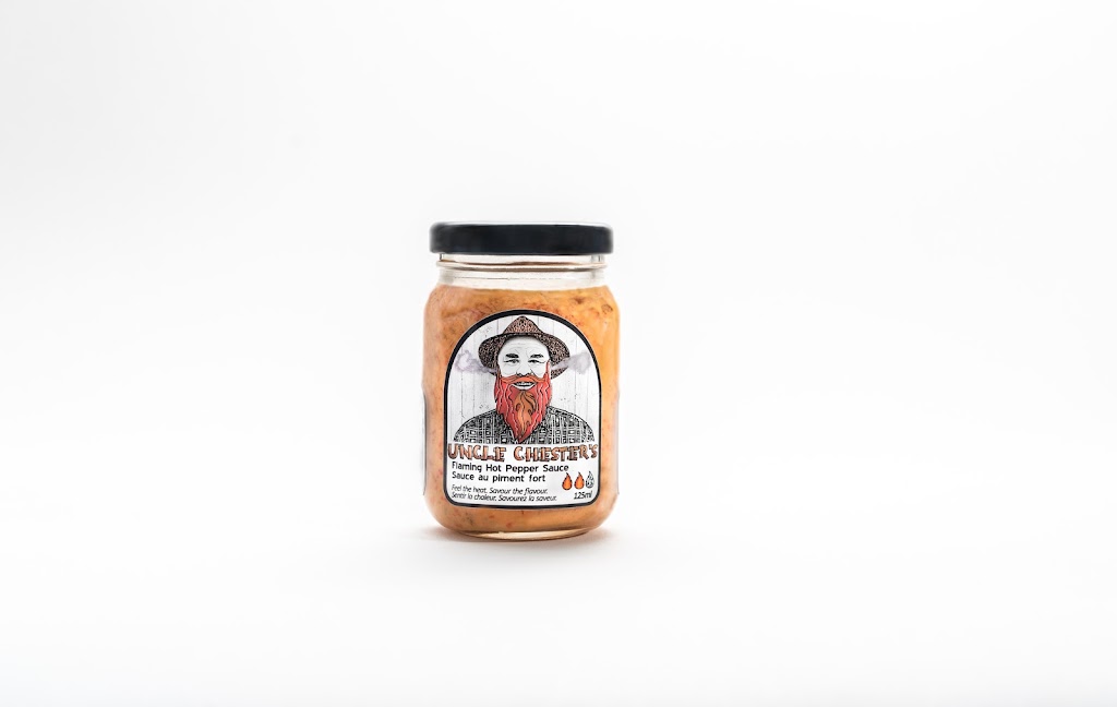 UNCLE CHESTERS Flaming Hot Pepper Sauce | 2 Marina Dr, Brighton, ON K0K 1H0, Canada | Phone: (613) 391-7198