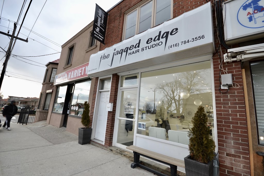 The Jagged Edge Hair Studio | 312 Rustic Rd, North York, ON M6L 1W5, Canada | Phone: (416) 784-3556