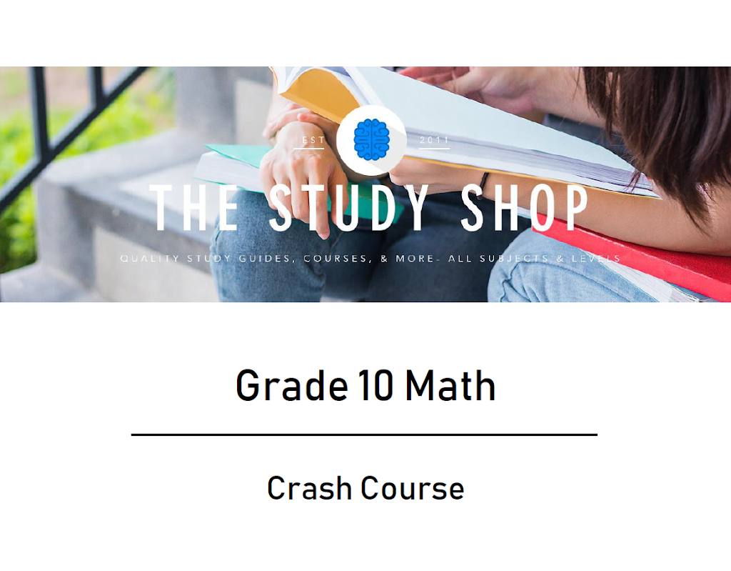 The Study Shop | 838 Somerset St W Unit 40, Ottawa, ON K1R 6R7, Canada | Phone: (613) 858-1504