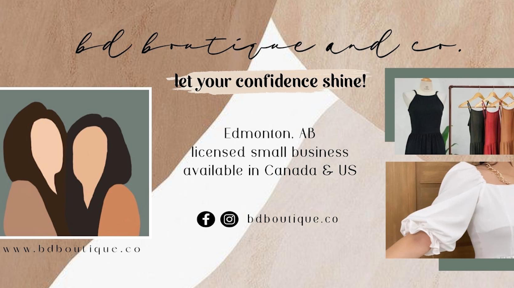 BD Boutique & Co. | 5155 Terwillegar Blvd NW, Edmonton, AB T6R 0S3, Canada | Phone: (780) 903-6224