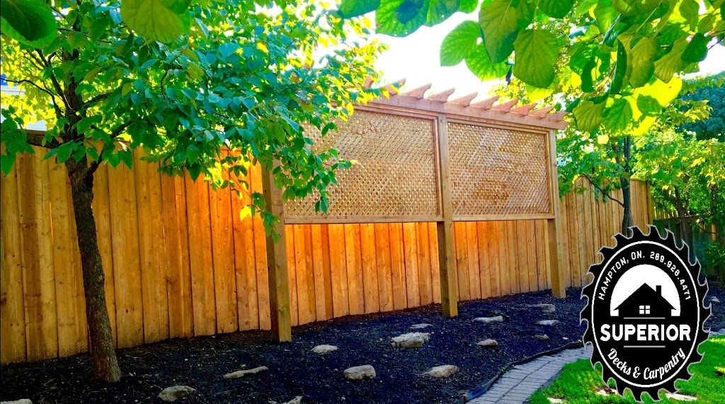Superior Decks & Carpentry | 46 McCallum St, Hampton, ON L0B 1J0, Canada | Phone: (289) 928-4471