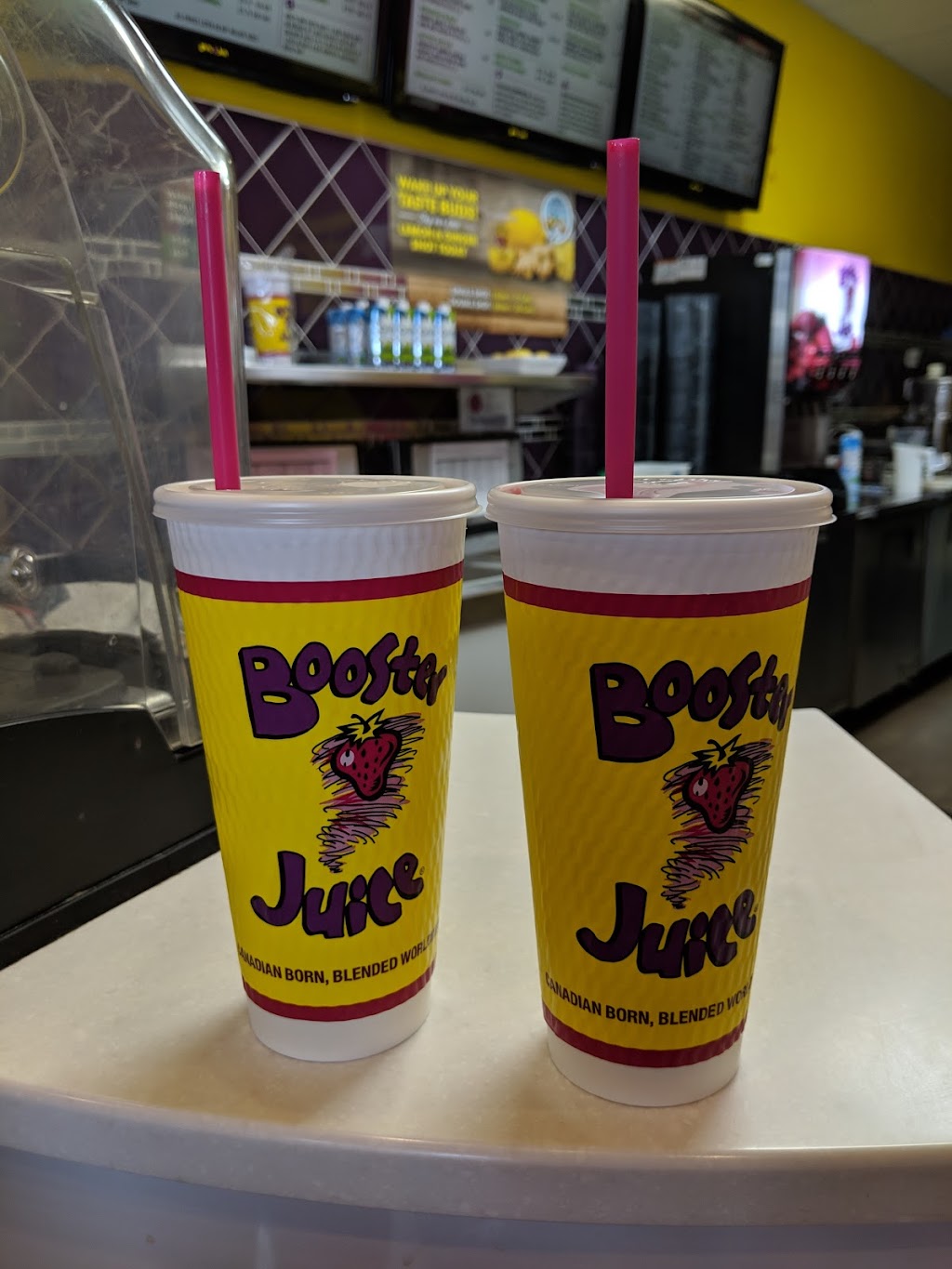 Booster Juice | 80 Courtneypark Dr E Unit K6, Mississauga, ON L5T 2Y3, Canada | Phone: (905) 795-7707