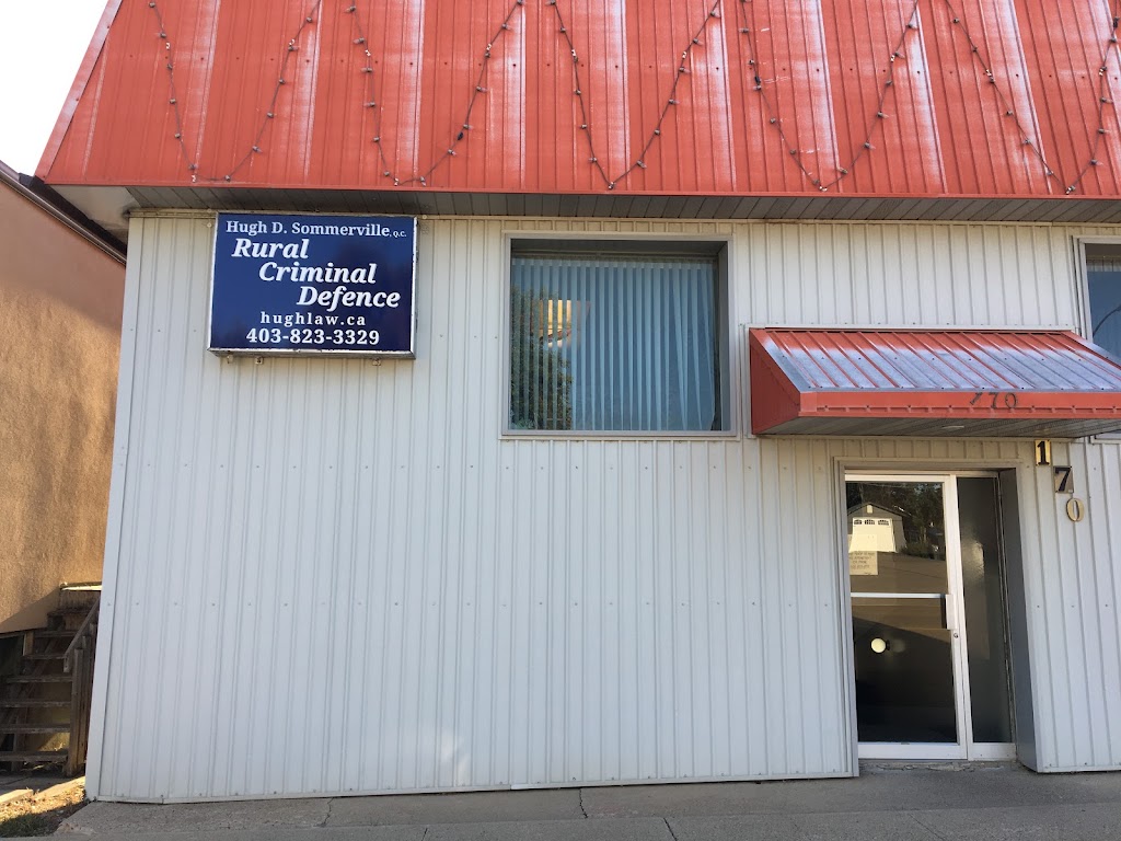 Hugh D. Sommerville, Q.C. Criminal Defence Lawyer | Box 488, 170 Centre St Unit 21, Drumheller, AB T0J 0Y0, Canada | Phone: (403) 823-3329