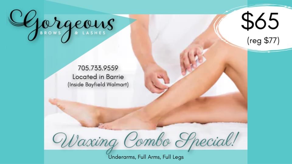 Gorgeous - Brows & Lashes | Gorgeous - Brows & Lashes is located inside Walmart, 450 Bayfield St, Barrie, ON L4M 5A2, Canada | Phone: (705) 733-9559