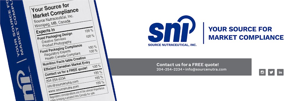 Source Nutraceutical, Inc. | 1249 Clarence Ave #1, Winnipeg, MB R3T 1T4, Canada | Phone: (204) 254-2234