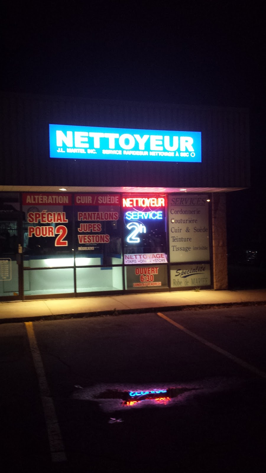 Nettoyeur J L Martel | 6082 Ch De Chambly, Saint-Hubert, QC J3Y 3R5, Canada | Phone: (450) 656-8421