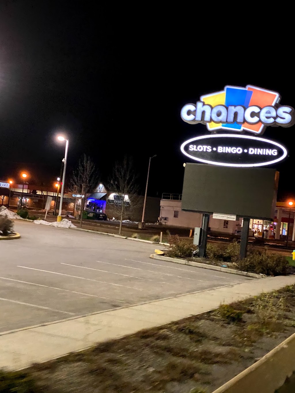 Chances Salmon Arm | 384 Trans-Canada Hwy, Salmon Arm, BC V1E 1E4, Canada | Phone: (250) 832-4441