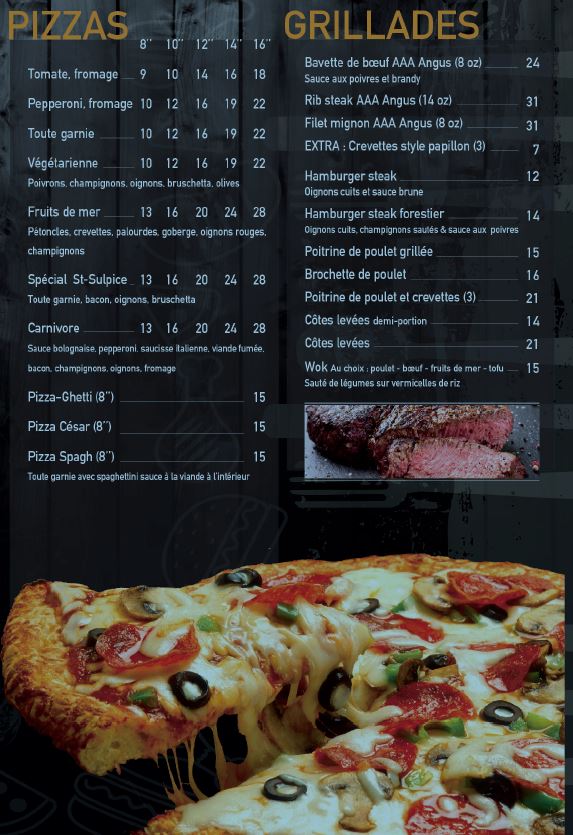 Resto Le St-Sulpice | 714 Rue Notre-Dame, Saint-Sulpice, QC J5W 3X2, Canada | Phone: (450) 589-4884