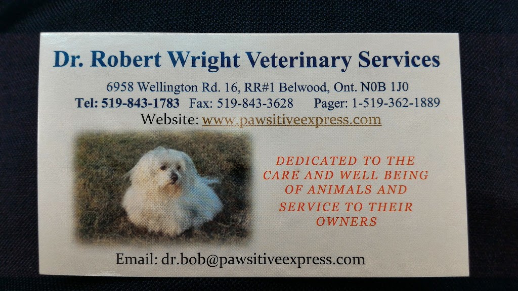 Wright Veterinary Hospital | 6958 Wellington 16, Belwood, ON N0B 1J0, Canada | Phone: (519) 843-1783