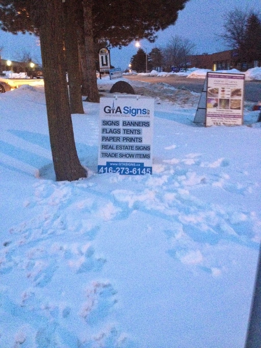 GTA Signs | 3070 Hurontario St, Ground Floor, Mississauga, ON L5B 1N7, Canada | Phone: (905) 755-0505