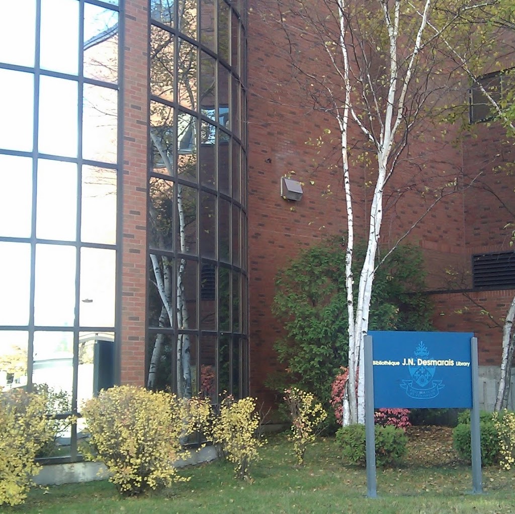 J.N. Desmarais Library | 935 Ramsey Lake Rd, Sudbury, ON P3E 2C6, Canada | Phone: (705) 675-4800