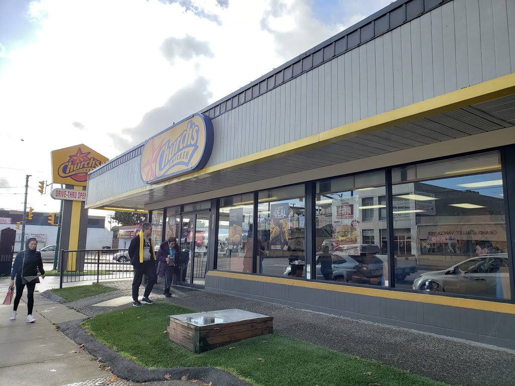 Churchs Chicken | 2504 Kingsway &, Slocan St, Vancouver, BC V5R 5G9, Canada | Phone: (604) 438-5518