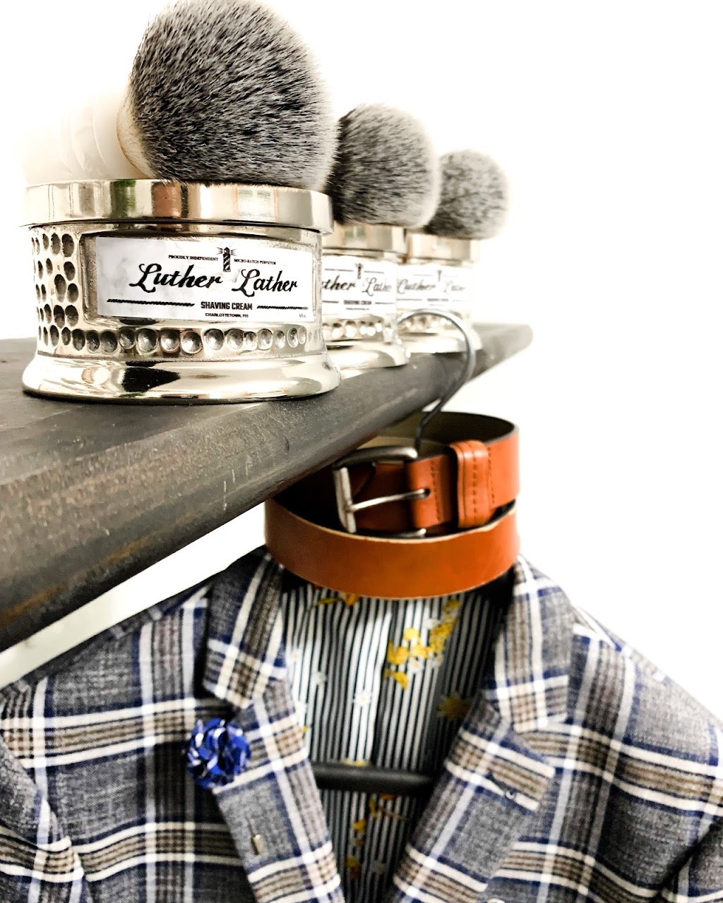 Luther Lather Shaving Creamery | 1 Weymouth St, Charlottetown, PE C1A 8W1, Canada | Phone: (902) 978-1554