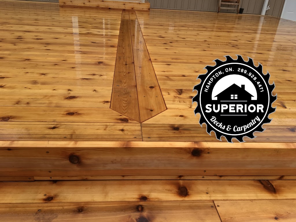 Superior Decks & Carpentry | 46 McCallum St, Hampton, ON L0B 1J0, Canada | Phone: (289) 928-4471