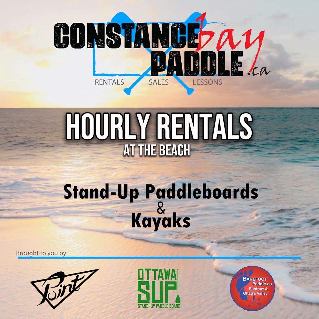 Constance Bay Paddle | store | 346 Bayview Dr, Woodlawn, ON K0A 3M0, Canada | 6138277929 OR +1 613-827-7929