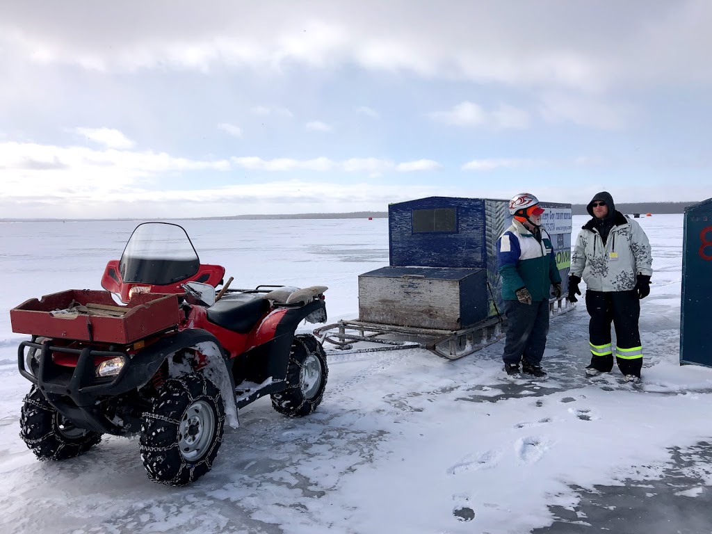 Terry Goy Fish Hut Rentals | 279 Beach Rd, Gilford, ON L0L 1R0, Canada | Phone: (905) 775-2754