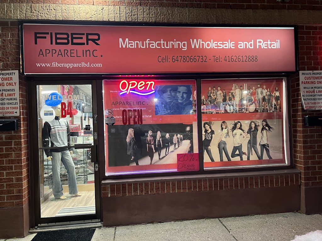 Fiber Apparel Inc. | 3785 Kingston Rd, Scarborough, ON M1J 3H4, Canada | Phone: (647) 806-6732