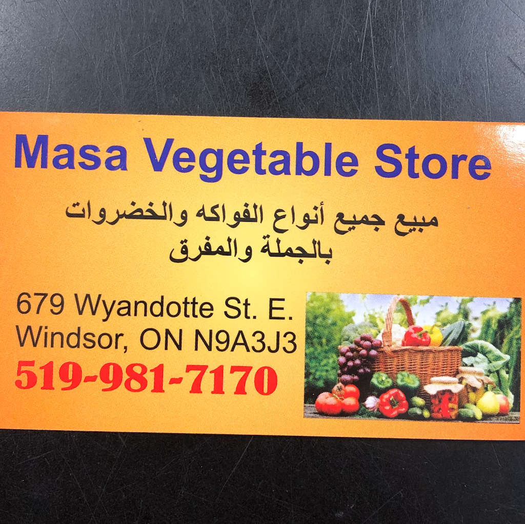 Masa Produce | 679 Wyandotte St E, Windsor, ON N9A 3J3, Canada | Phone: (519) 981-7170