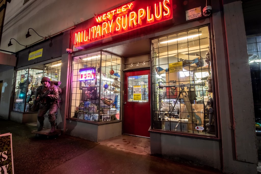 Westley Military Surplus | 525 Front St, New Westminster, BC V3L 1A4, Canada | Phone: (604) 521-8883