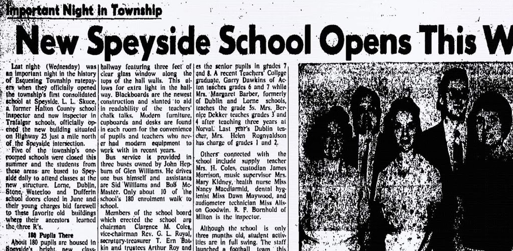 Speyside school | Halton Hills, ON L7J 2M1, Canada