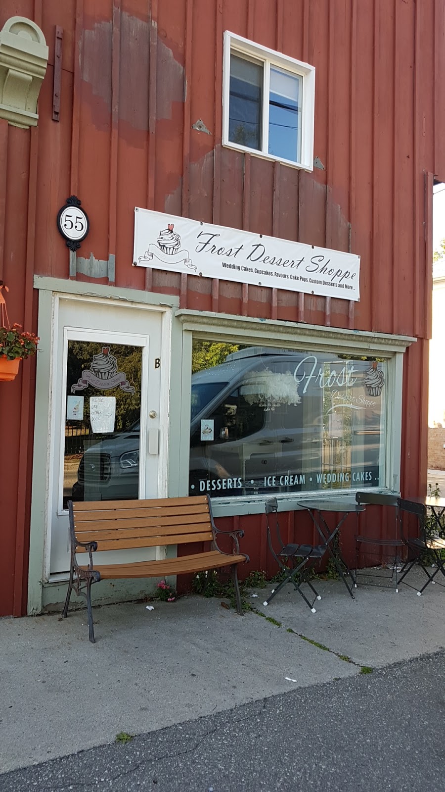Frost Dessert Shoppe | 55 Snyders Rd W, Baden, ON N3A 2M2, Canada | Phone: (519) 214-0205