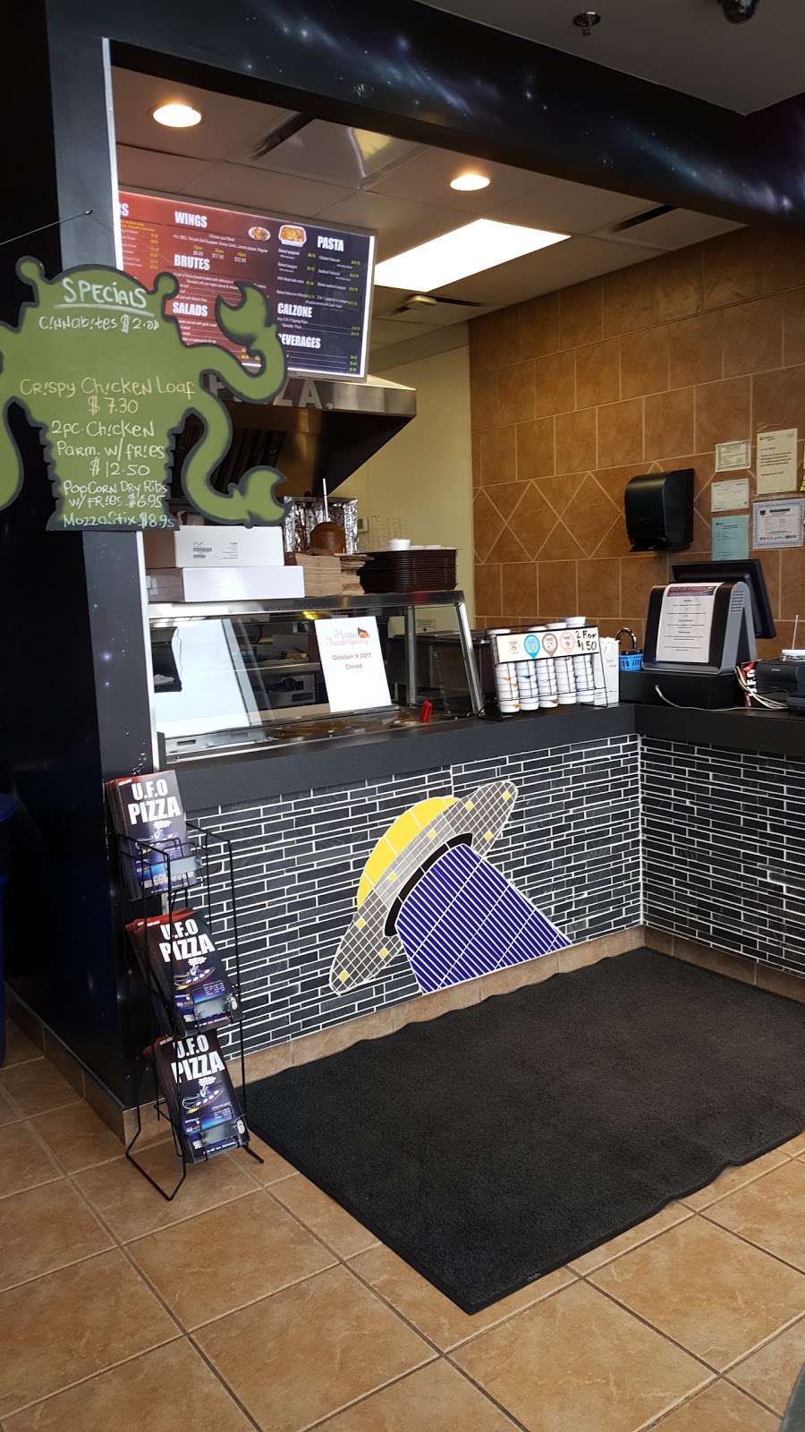 U.F.O. Pizza | 5245 167 Ave NW, Edmonton, AB T5Y 0L2, Canada | Phone: (780) 660-6066