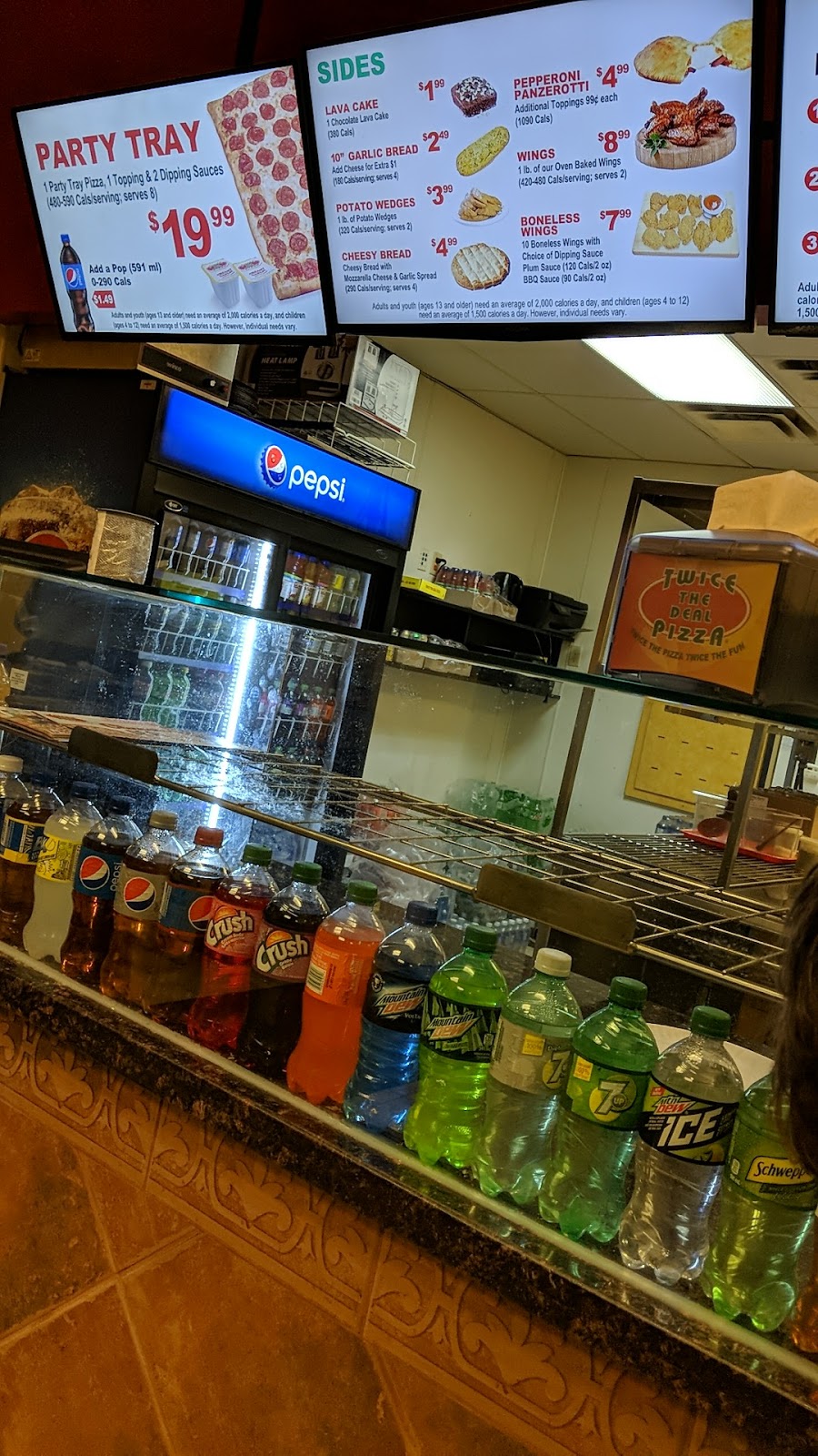 Twice The Deal Pizza | 480, 480 Mapleton Ave, Barrie, ON L4N 9C2, Canada | Phone: (705) 503-0200